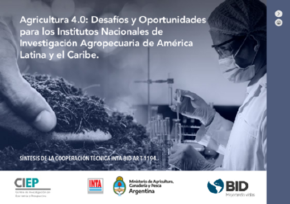 Agricultura 4.0: Desafíos y Oportunidades para los Institutos Nacionales de Investigación Agropecuaria de América Latina y el Caribe.