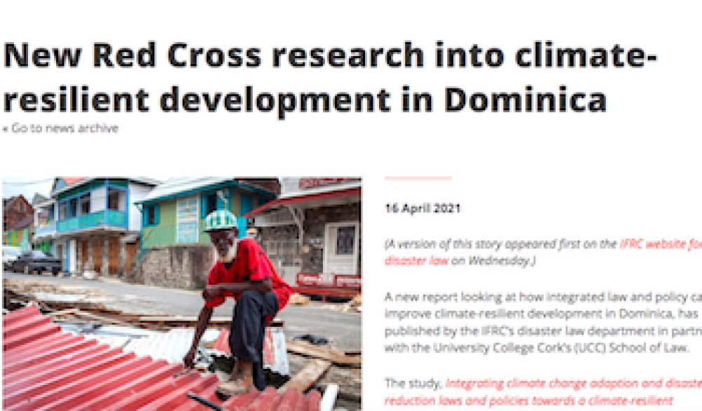 (ES) Integrating climate change adaption and disaster risk reduction laws and policies towards a climate-resilient development