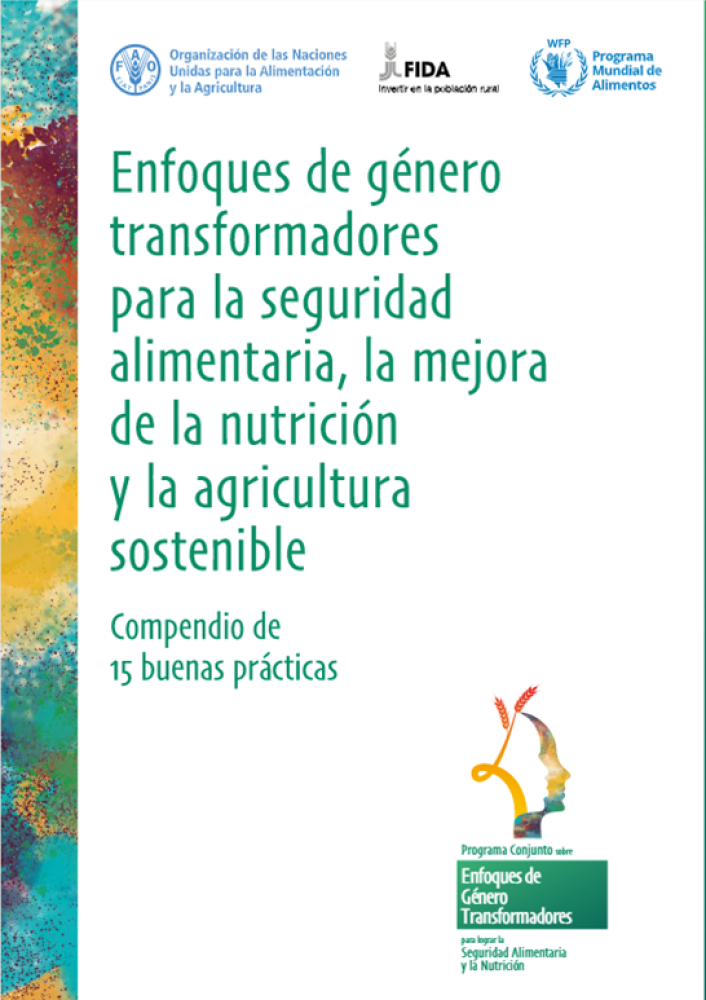 Enfoques de género transformadores para la seguridad alimentaria, la mejora de la nutrición y la agricultura sostenible - Compendio de 15 buenas prácticas