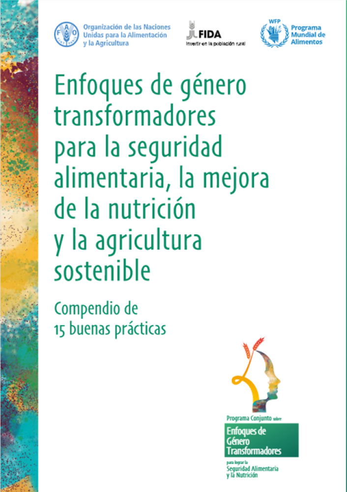 (ES) Enfoques de género transformadores para la seguridad alimentaria, la mejora de la nutrición y la agricultura sostenible - Compendio de 15 buenas prácticas