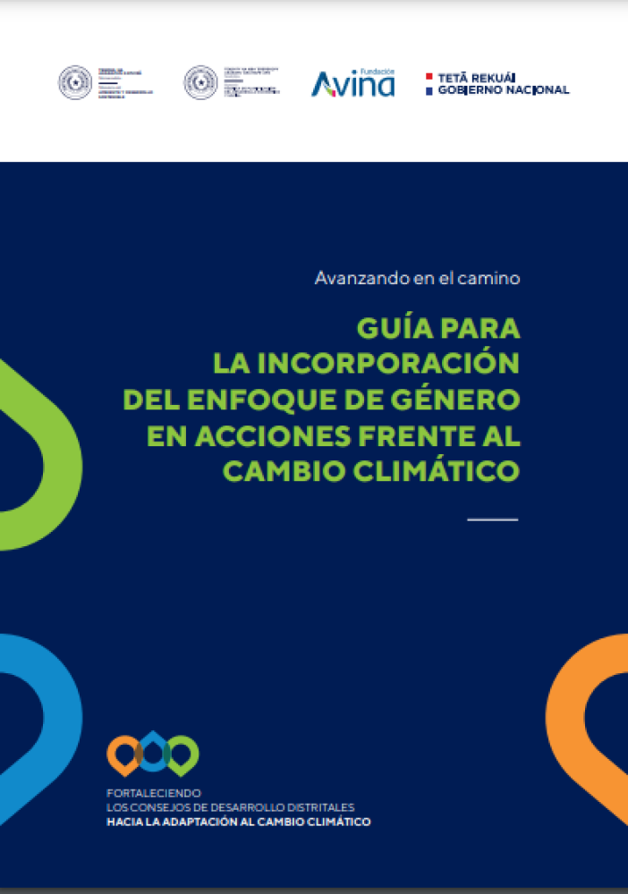 (ES) Guía para la incorporación del enfoque de género en acciones frente al cambio climático