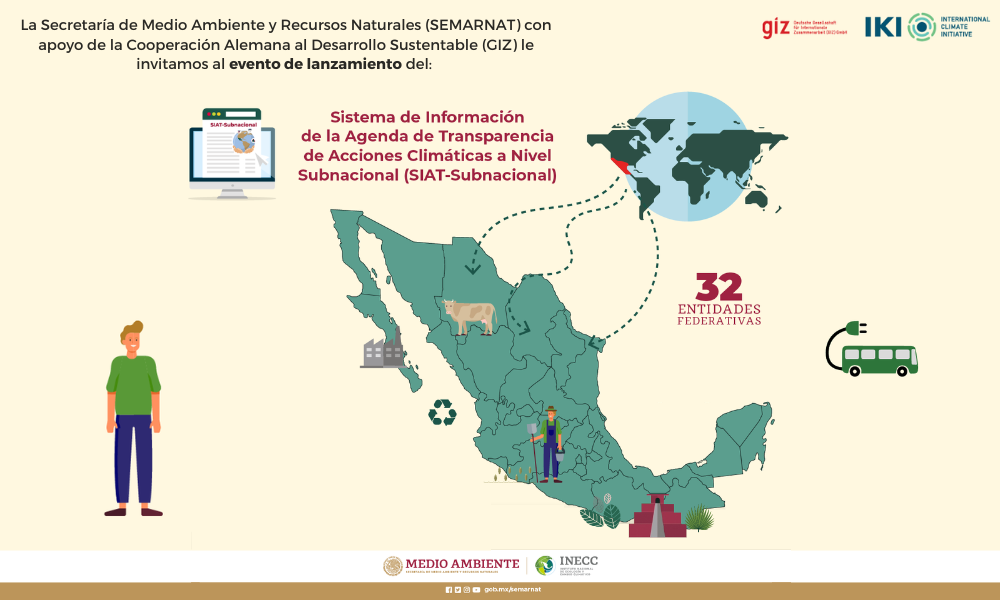 Sistema de Información de la Agenda de Transparencia de acciones climáticas a nivel subnacional (SIAT-Subnacional) de Mexico