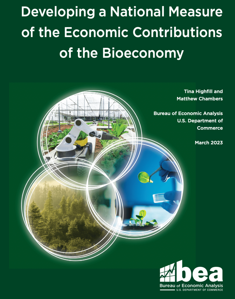 Evaluación del valor económico de la bioeconomía de los Estados Unidos