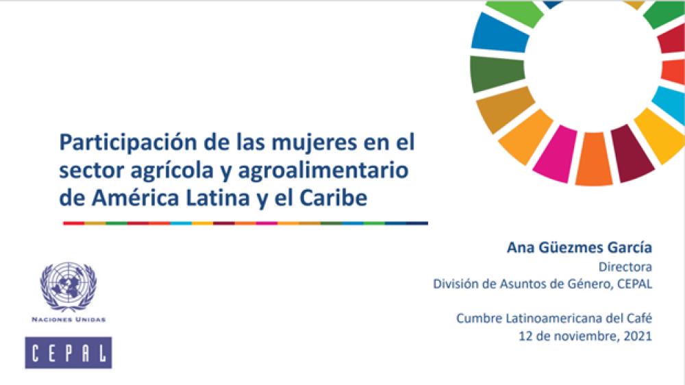 (ES) Participación de las mujeres en el sector agrícola y agroalimentario de América Latina y el Caribe