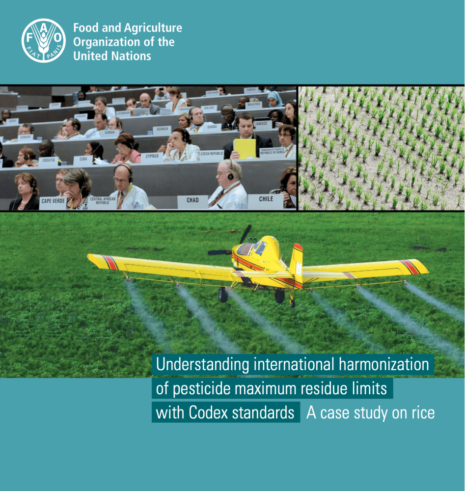 Understanding international harmonization of pesticide maximum residue limits with Codex standards. A case study on rice