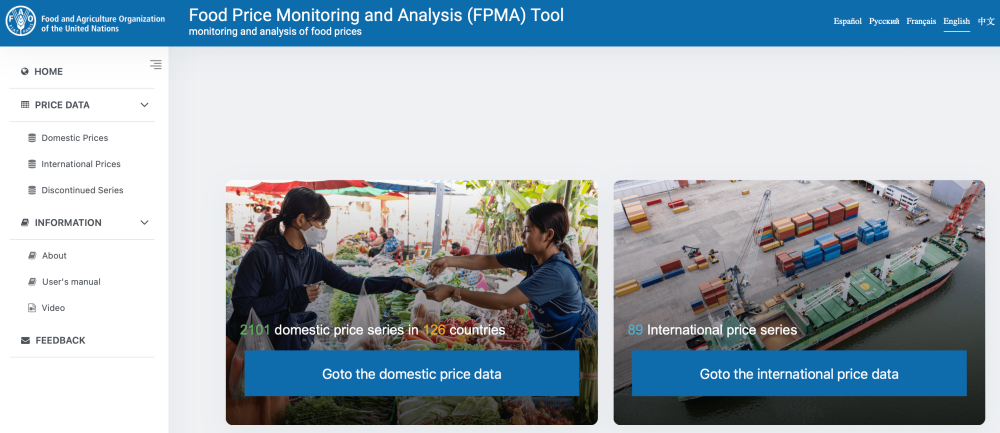 FPMA: Herramienta de Seguimiento y Análisis de los Precios Alimentarios