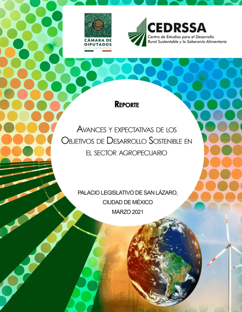 Avances y Expectativas de los Objetivos de Desarrollo Sostenible en el Sector Agropecuario Mexicano