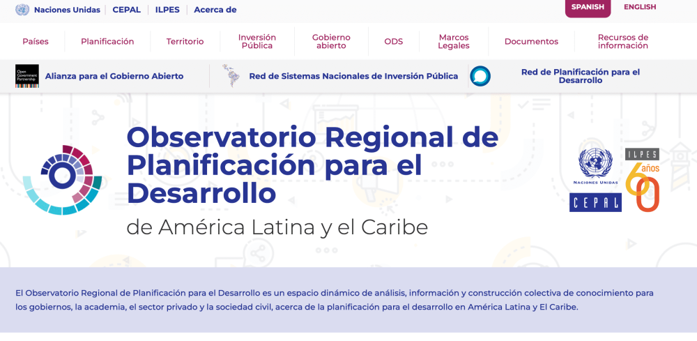 Observatorio Regional de Planificación para el Desarrollo