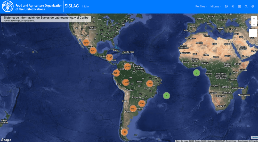 SISLAC: Sistema de Informacion de Suelos de Latinoamérica
