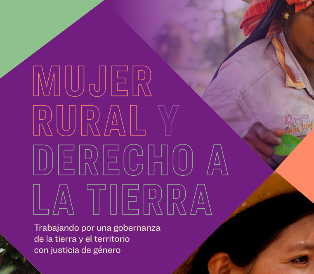 ¿Qué es la Iniciativa Mujer Rural y Derecho a la Tierra?