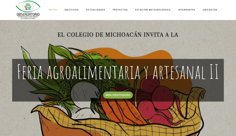 Observatory of Agriculture and the Environment of Western Mexico