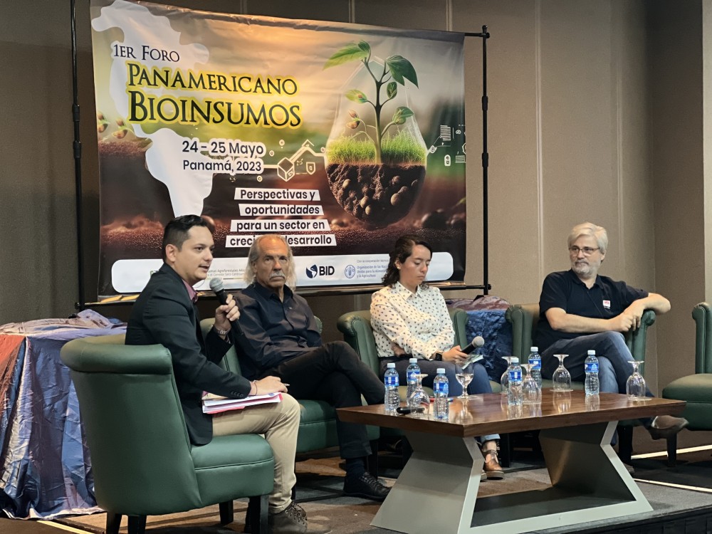 Panel 3. El desarrollo tecnológico en el ámbito de los bioinsumos para la producción agropecuaria sostenible.