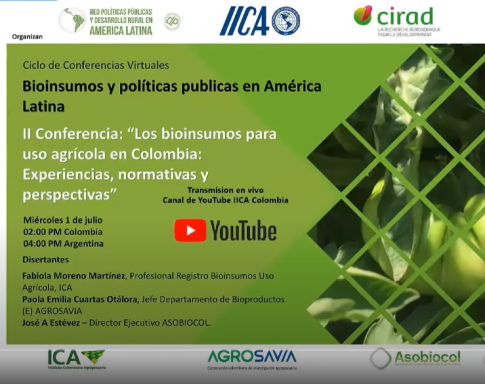 Public policies to promote innovation and the adoption of bioinputs in the agricultural sector. Experiences, regulations and perspectives