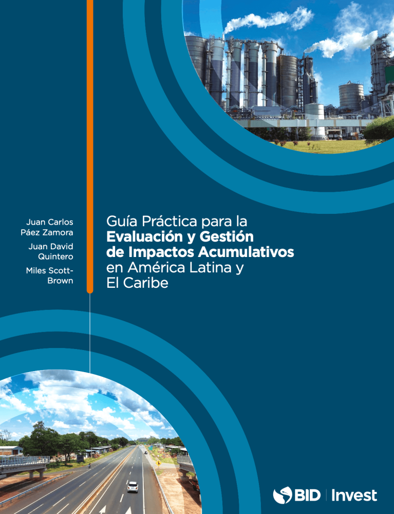 Guía práctica para la evaluación y gestión del impacto acumulativo en América Latina y el Caribe