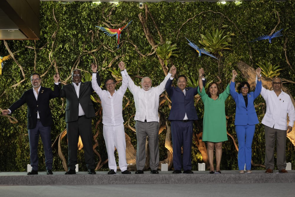 Summit of Presidents of Amazonian Countries and Declaration of Belém.