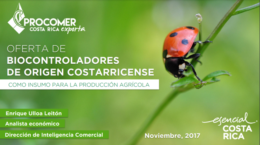 Oferta de Biocontroladores de origen costarricense como insumo para la producción agrícola