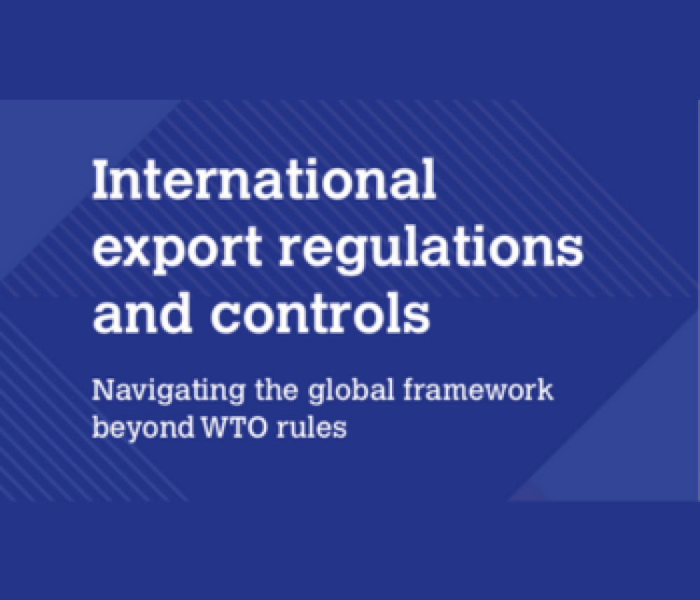 International Export Regulations and Controls