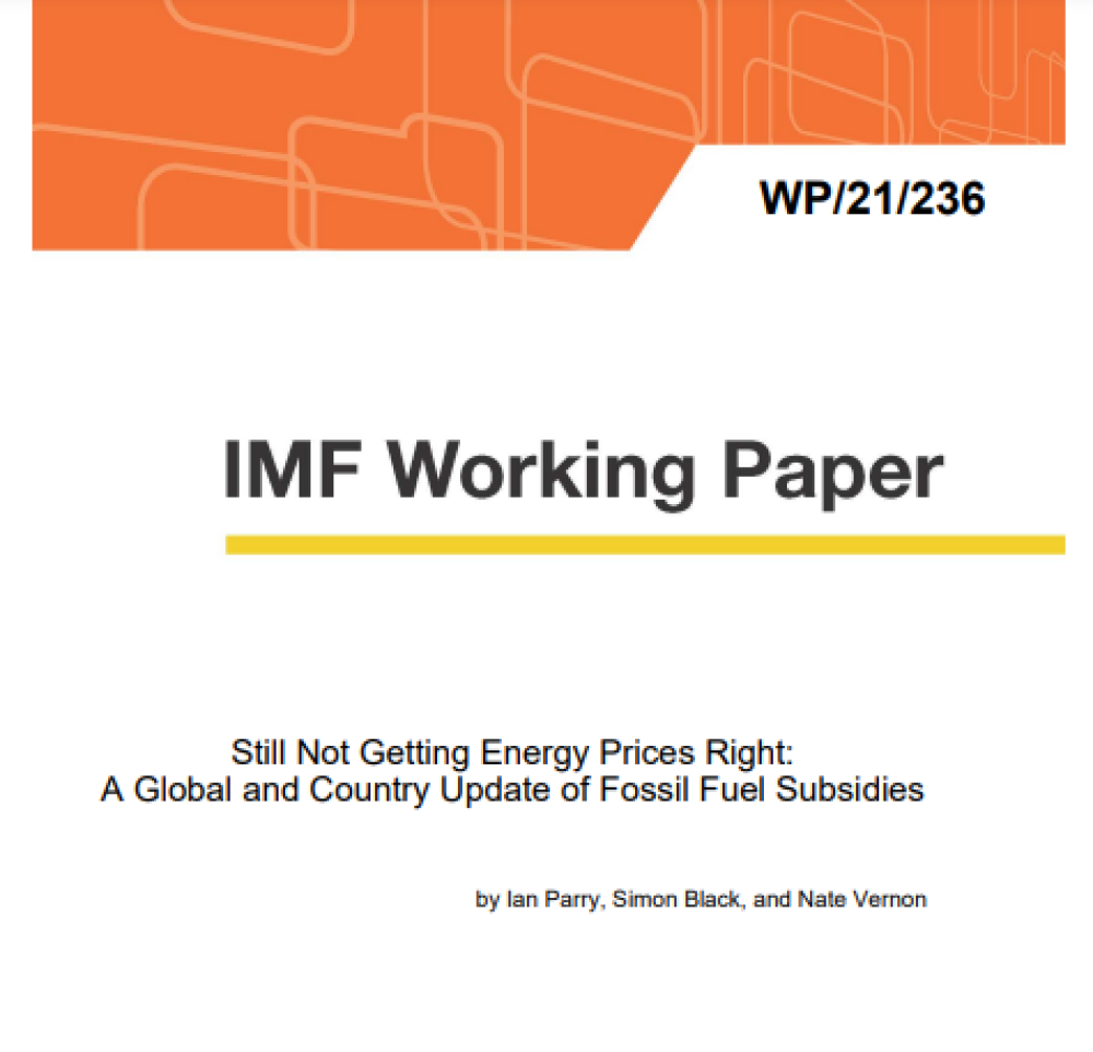 Still Not Getting Energy Prices Right: A Global and Country Update of Fossil Fuel Subsidies
