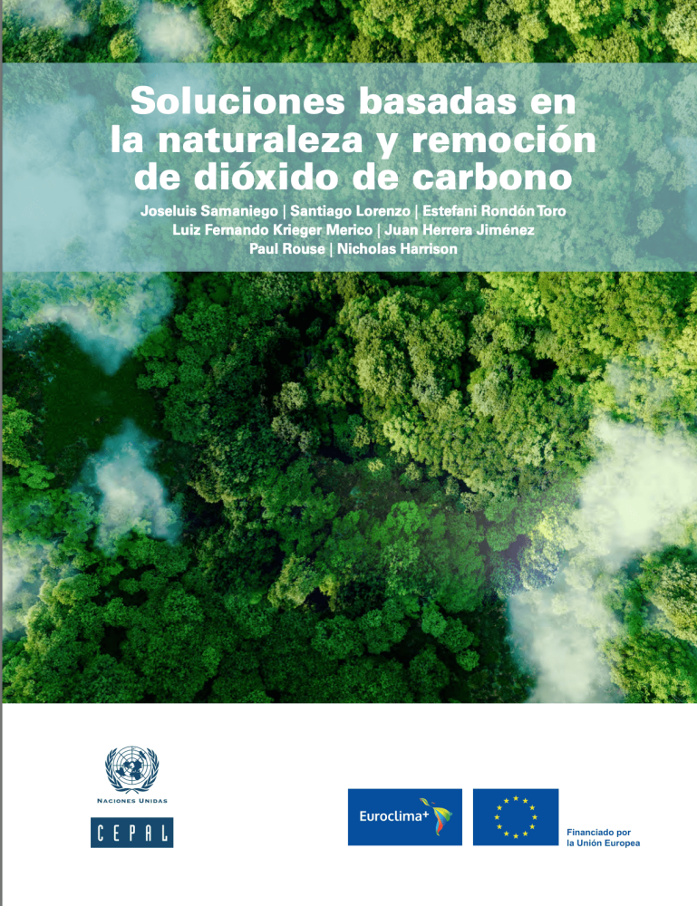 Soluciones basadas en la naturaleza y remoción de dióxido de carbono