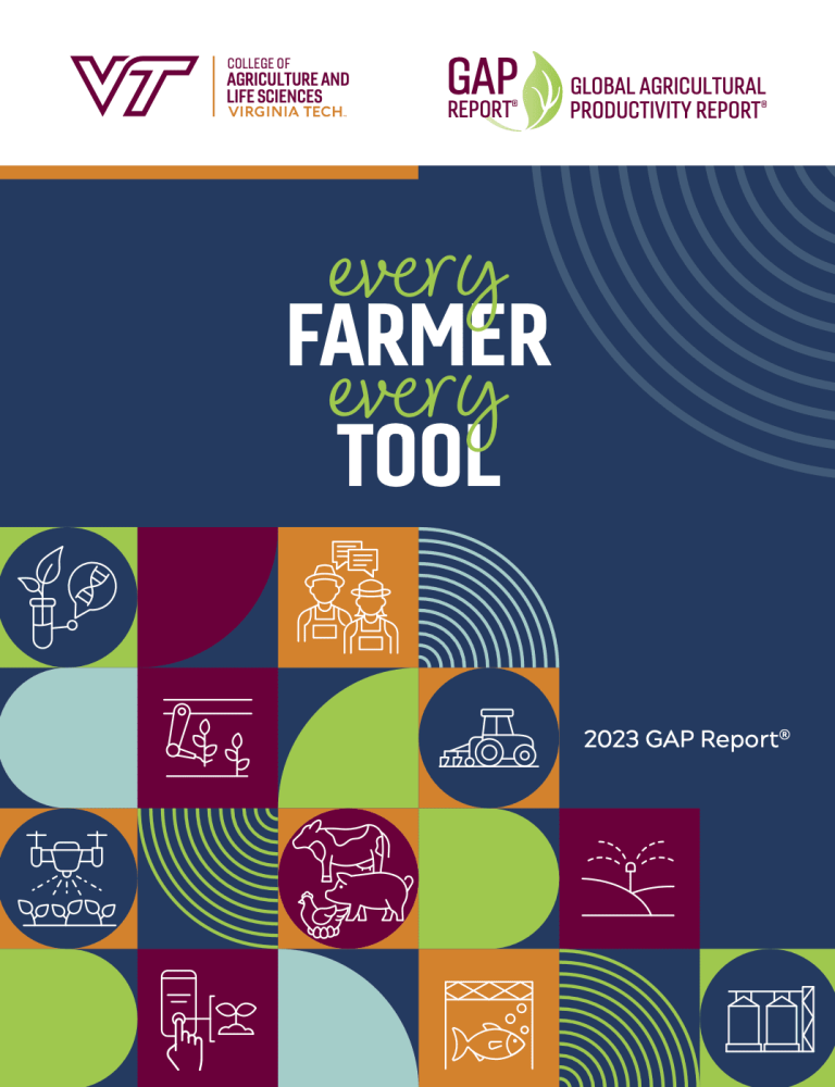 Informe GAP 2023 sobre la productividad agrícola mundial
