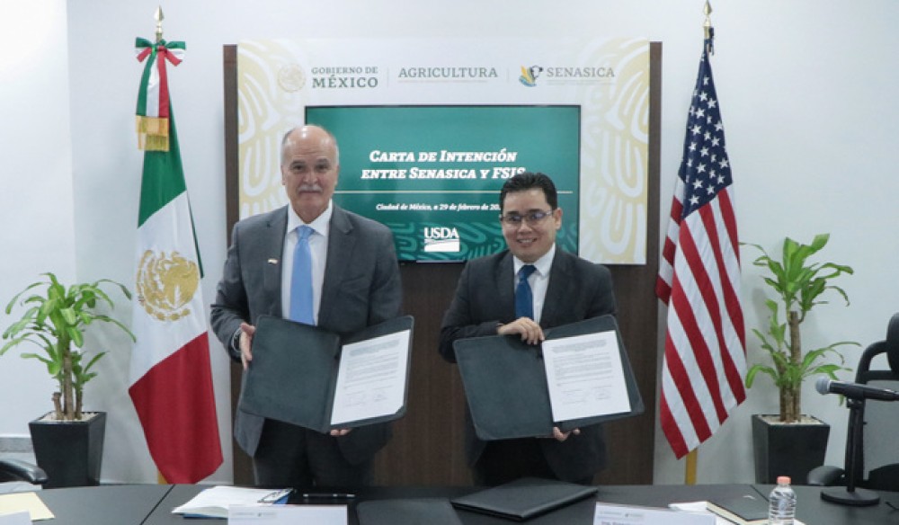 México y Estados Unidos acuerdan certificación electrónica de mercancías cárnicas