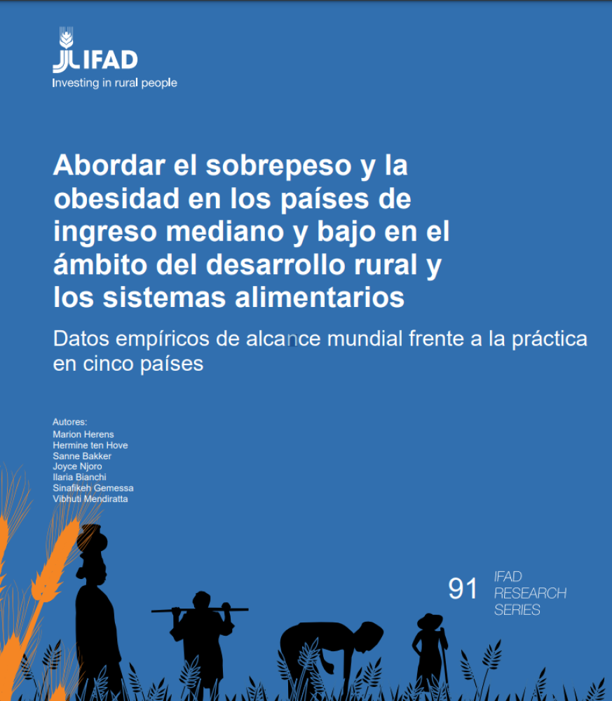 Abordar el sobrepeso y la obesidad en países de ingresos medios y bajos en el ámbito del desarrollo rural y sistemas alimentarios. Datos empíricos de alcance global comparados con la práctica en cinco países