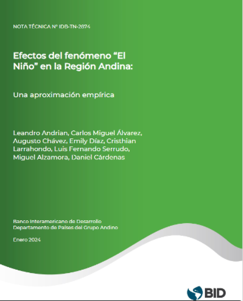 Effects of the "El Niño" phenomenon in the Andean Region
