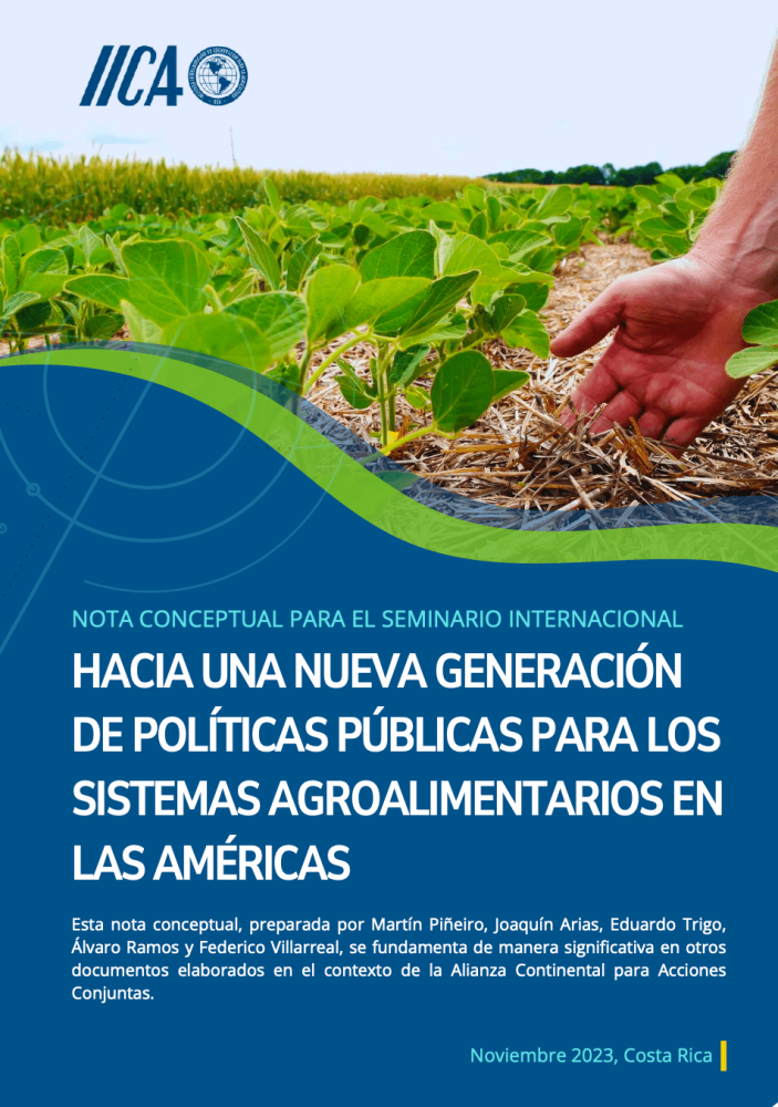 Concept note for the international seminar: Towards a new generation of public policies for agri-food systems in the Americas