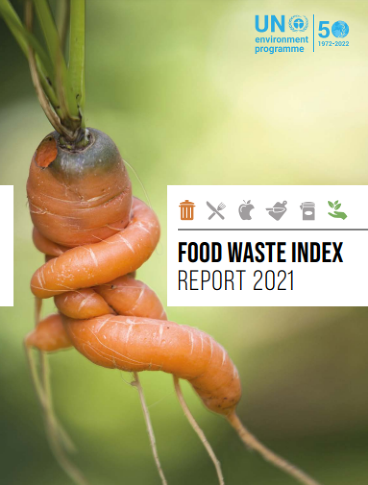 Informe del índice de desperdicio de alimentos 2021