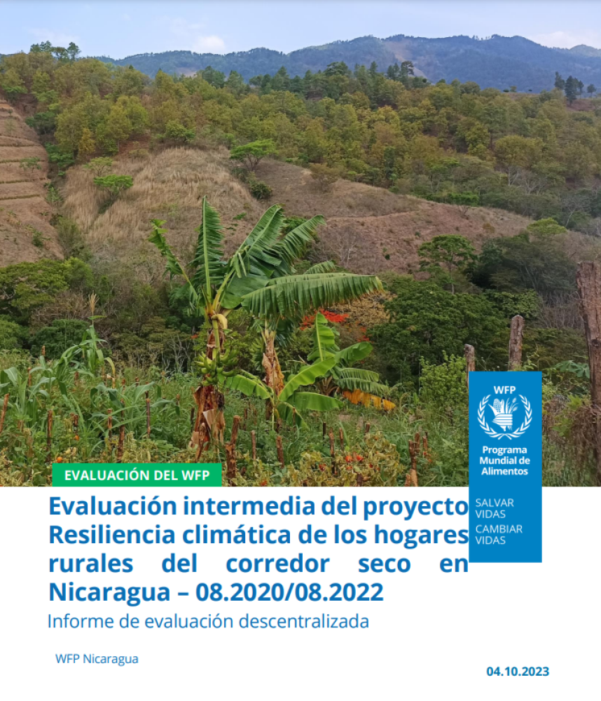 Mid-term evaluation of the Climate Resilience of Rural Household Project in the Dry Corridor of Nicaragua - 08.2020/02.2022