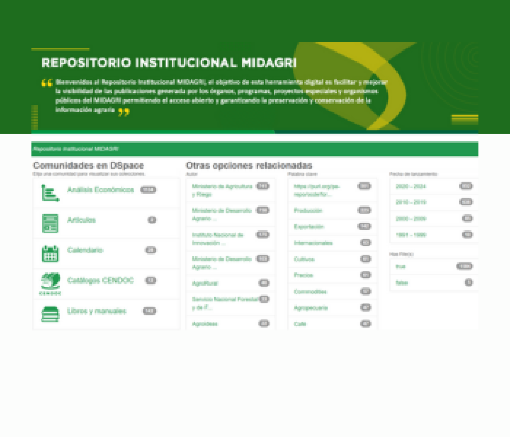 Repositorio MIDAGRI