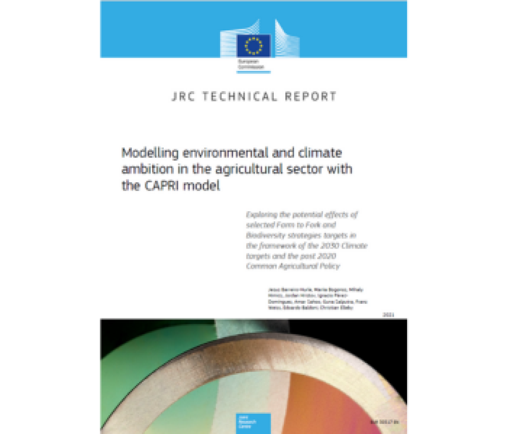 Modelling environmental and climate ambition in the agricultural sector with the CAPRI model