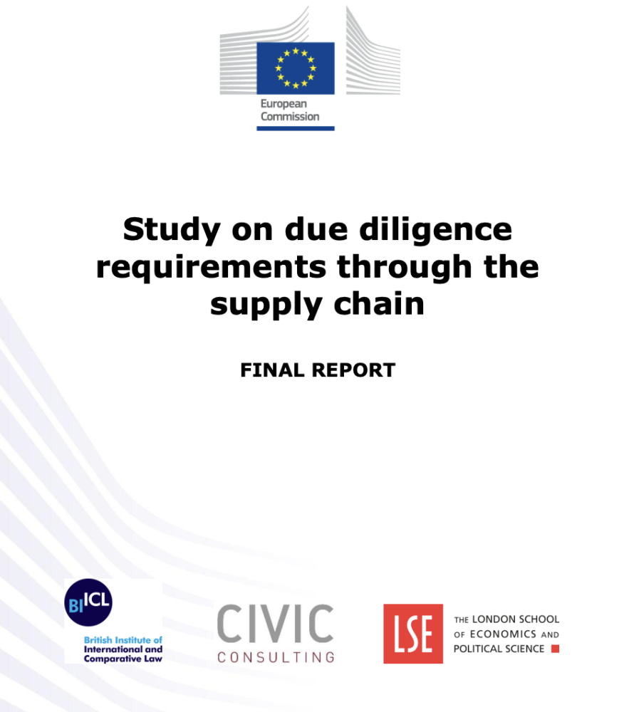 Study on Due Diligence Requirements Through the Supply Chain
