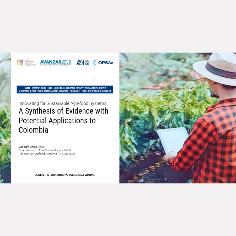 Innovating for Sustainable Agri-food Systems: A Synthesis of Evidence with Potential Applications to Colombia