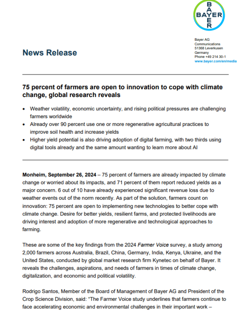 Farmer Voice Survey 2024