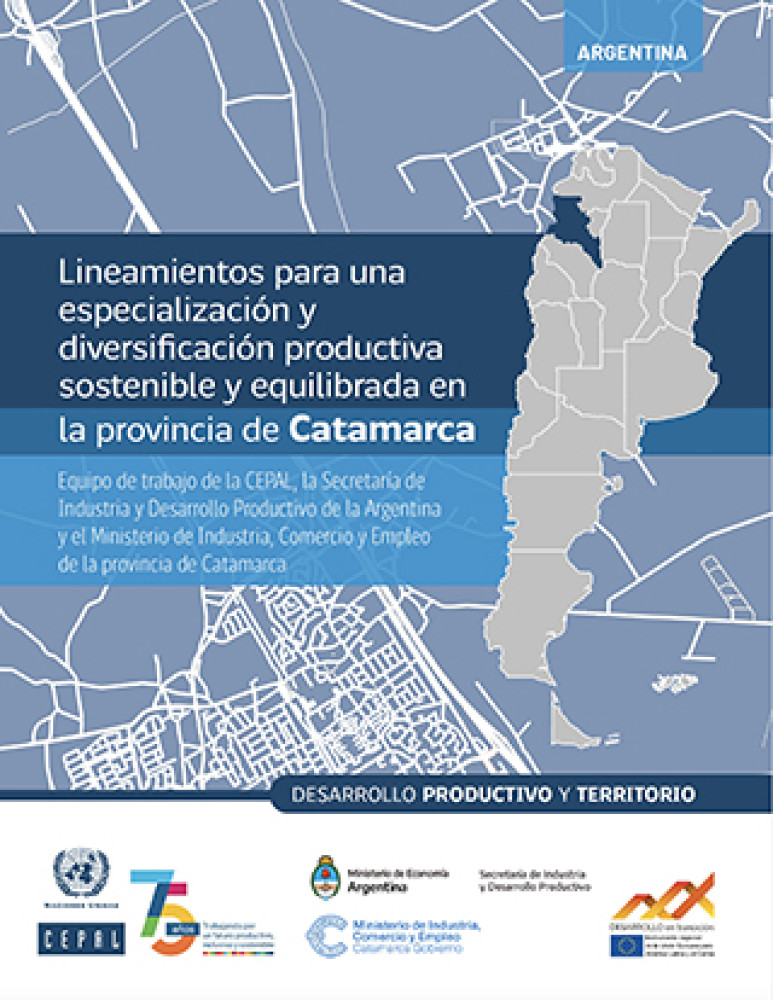 Guidelines for sustainable and balanced productive specialization and diversification in the province of Catamarca