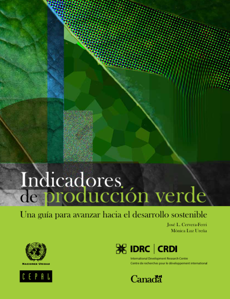Green production indicators: a guide to advance towards sustainable development