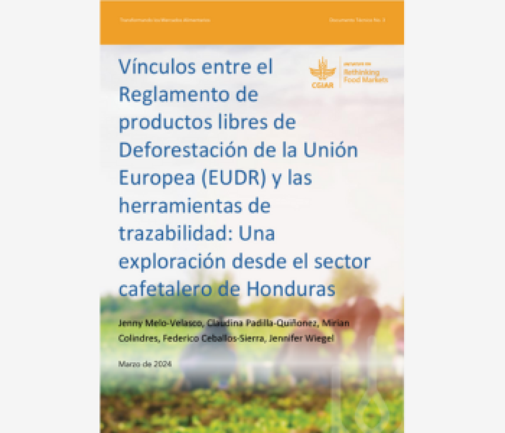 Links between the European Union Deforestation Free Regulation (EUDR) and traceability tools: An exploration from the Honduran coffee sector.