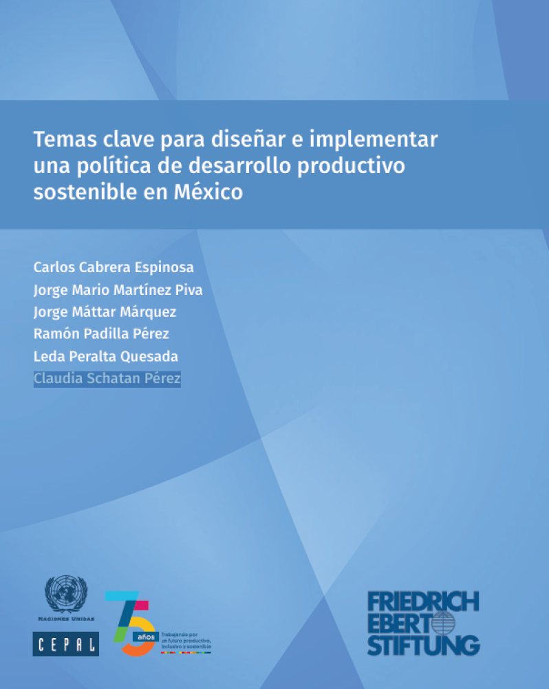 Temas clave para diseñar e implementar una política de desarrollo productivo sostenible en México