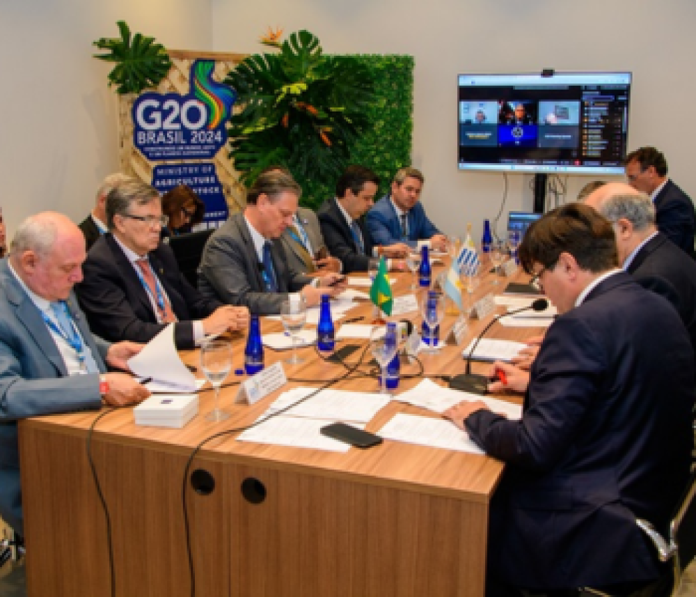 At G20 ministerial in Brazil, Southern Agricultural Council (CAS) calls for science to be the basis for decisions affecting trade and highlights value of biotechnology to address food security challenges