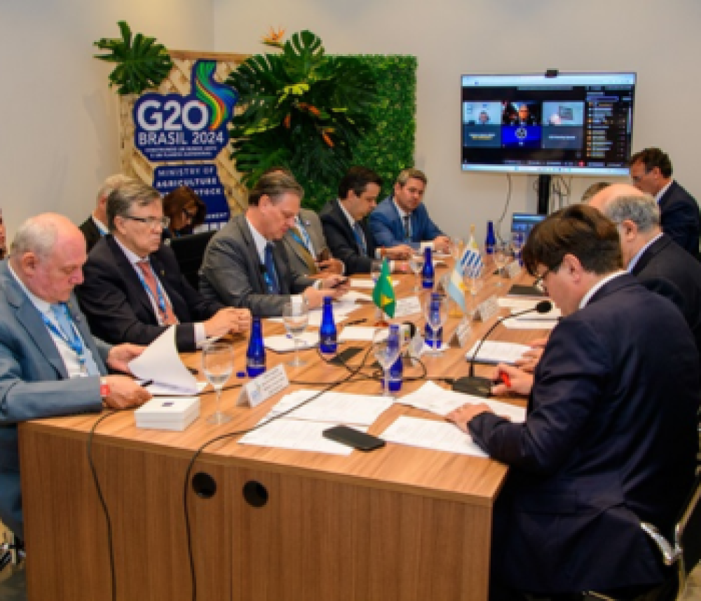 En ministerial del G20 en Brasil, Consejo Agropecuario del Sur (CAS) hace llamado para que la ciencia sea la base de decisiones que afectan al comercio y destaca valor de biotecnología para enfrentar desafíos de seguridad alimentaria