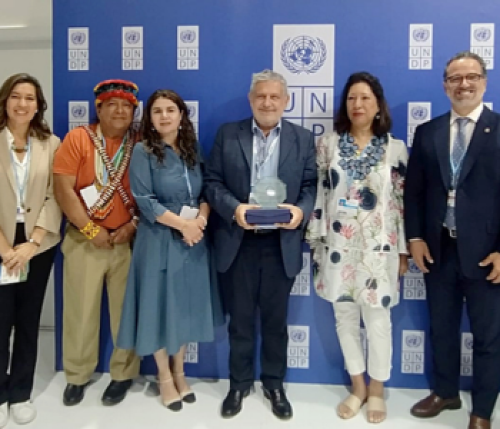 Ecuador presented the Deforestation Free Green Initiative Distinctive at COP 27