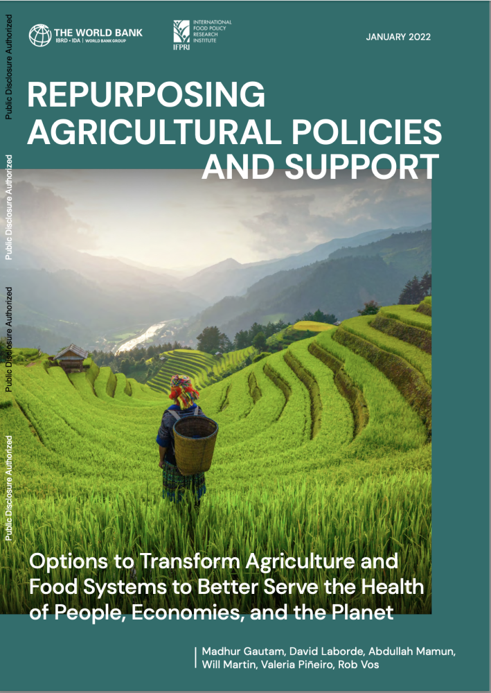 REPURPOSING AGRICULTURAL POLICIES AND SUPPORT