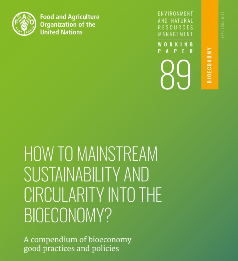 ¿Cómo incorporar la sostenibilidad y la circularidad en la bioeconomía? Un compendio de buenas prácticas y políticas de bioeconomía