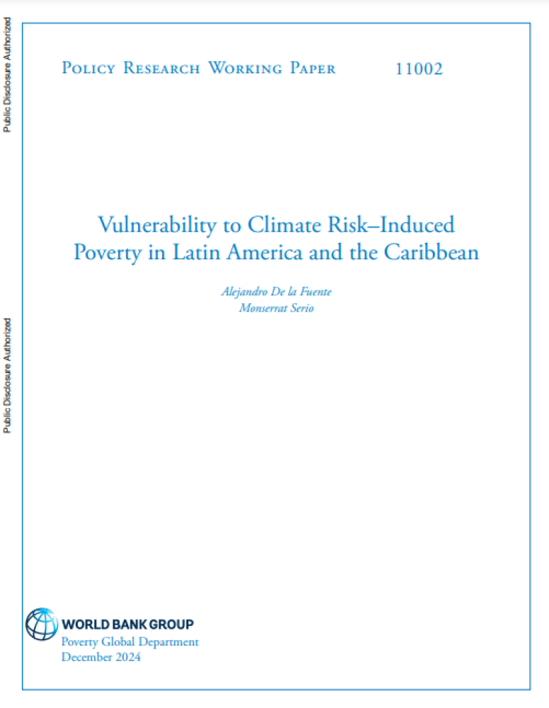 Vulnerability to Climate Risk–Induced Poverty in Latin America and the Caribbean