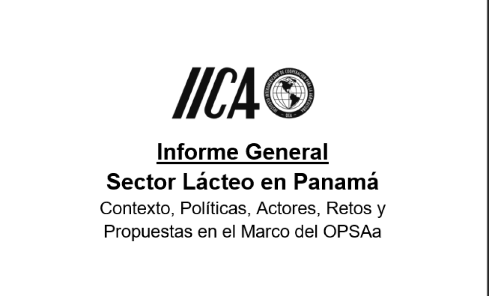 Sector Lácteo en Panamá: Contexto, Política, Actores, Retos y Propuestas. (ES)