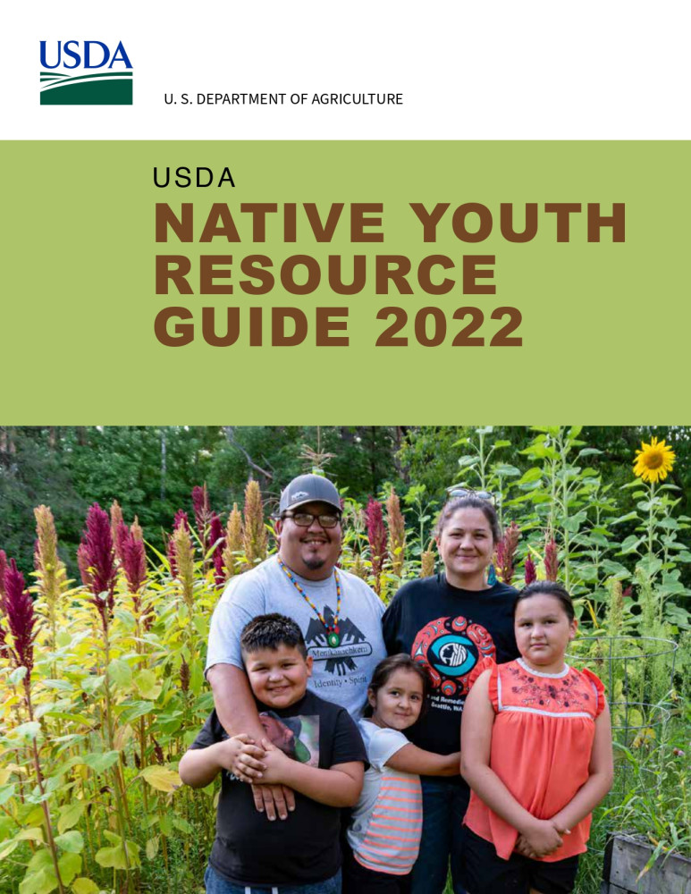 Guía de recursos para jóvenes nativos del USDA 2022