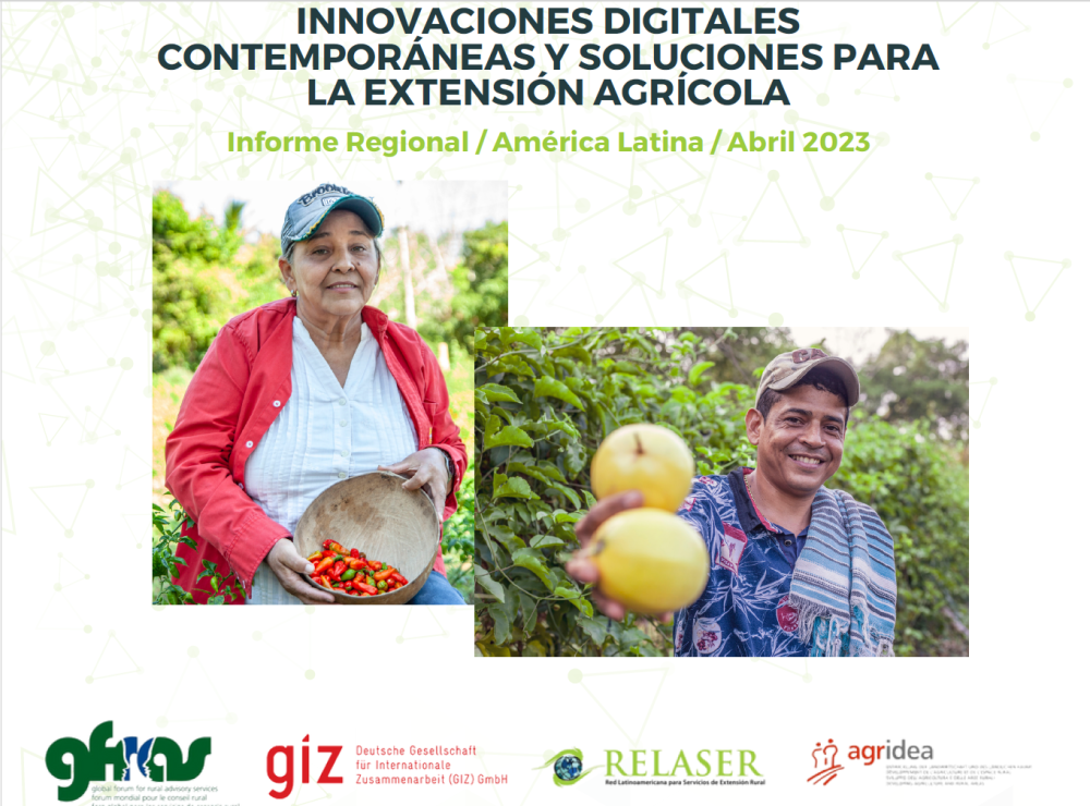 Innovaciones digitales contemporáneas y soluciones para la extensión agrícola