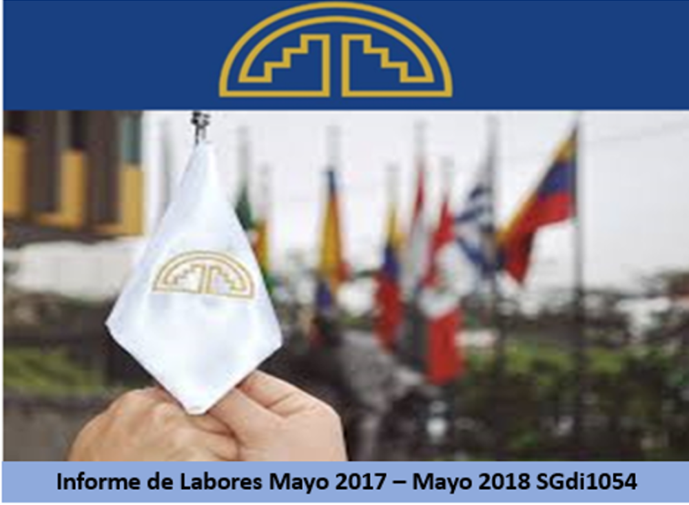 SGdi1054 – Activity Report May 2017 – May 2018