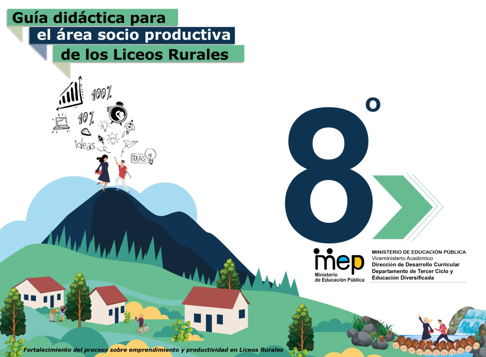 Guía didáctica para el área socio productiva de los Liceos Rurales
